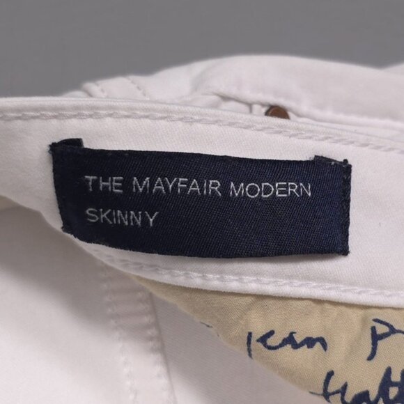 Boden‎ Women’s THE MAYFAIR MODERN SKINNY Jeans White T0119 Size 6P - Picture 4 of 13